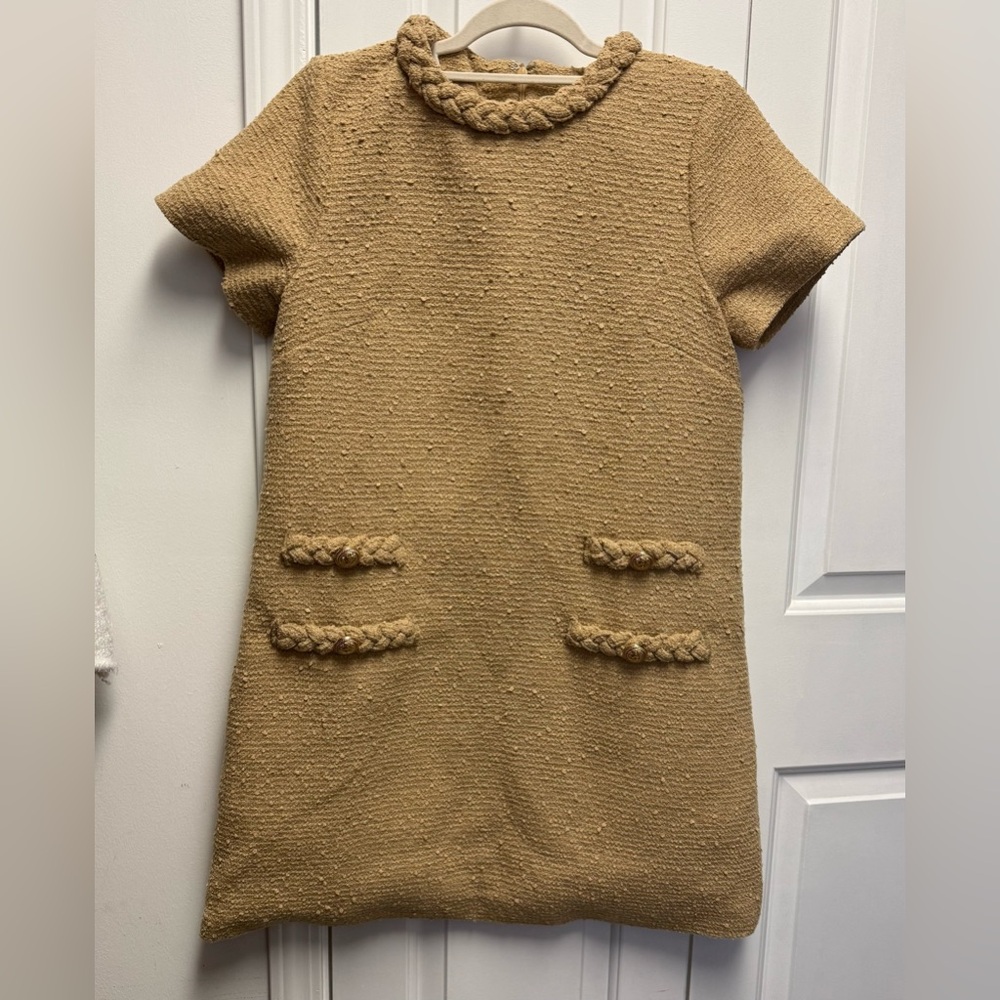 Tuckernuck Croissant Tweed Jackie Dress— Women’s Medium